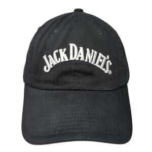 Jack Daniel's Slideback Baseball Cap Black One Size Embroidered H3 Sportgear